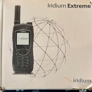 Iridium Extreme Black Satellite Phone.